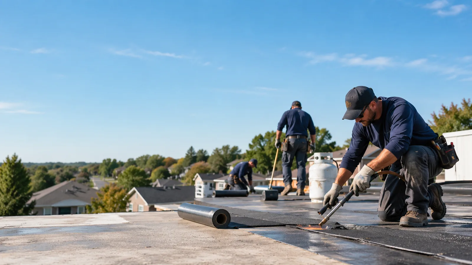 Flat Roof Leak Repair providers in Corydon, KY